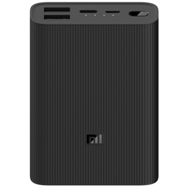 Аккумулятор внешний универсальный Xiaomi Mi Power Bank 3 Ultra Compact 10000mAh, черный (BHR4412GL)